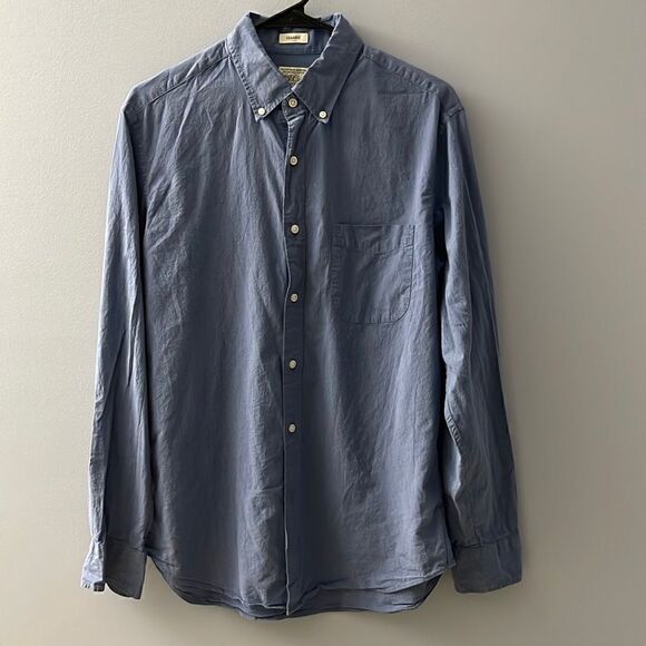 J Crew Organic Cotton Button Down Shirt - Picture 1 of 4
